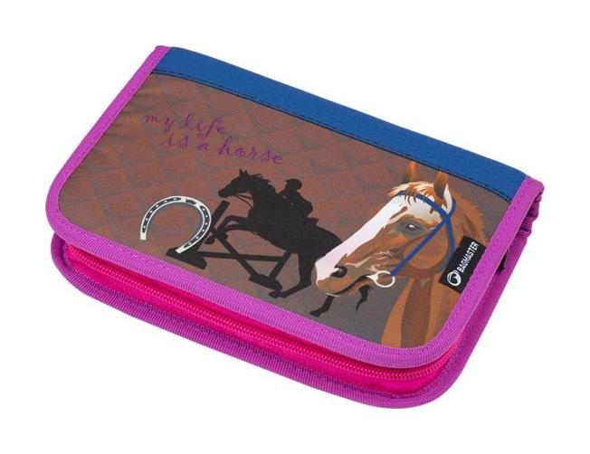 Bagmaster Case Galaxy 9 B Blue/brown/pink