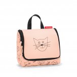 Reisenthel Toiletbag S Kids Cats and dogs ruže