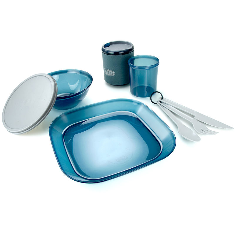 GSI Outdoors Infinity 1 Person Tableset blue
