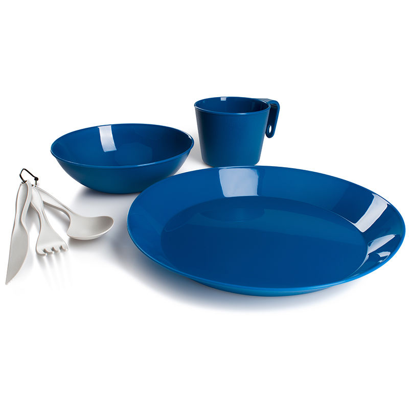 GSI Outdoors Cascadian 1 Person Table Set blue