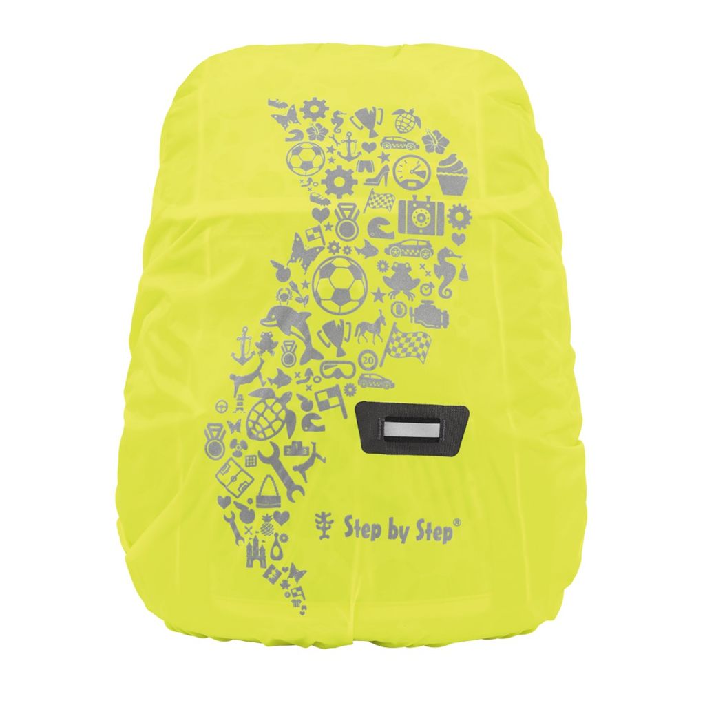 Pláštenka na detský batoh žltá