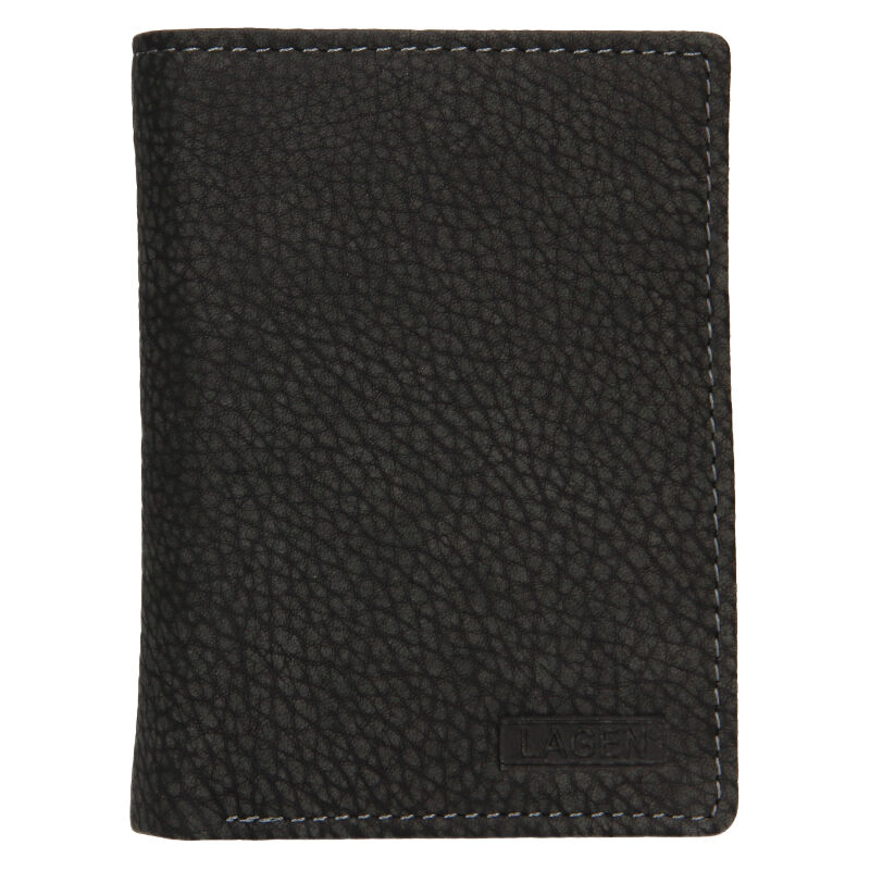 Lagen pánska peňaženka kožená LM-8314/W Black