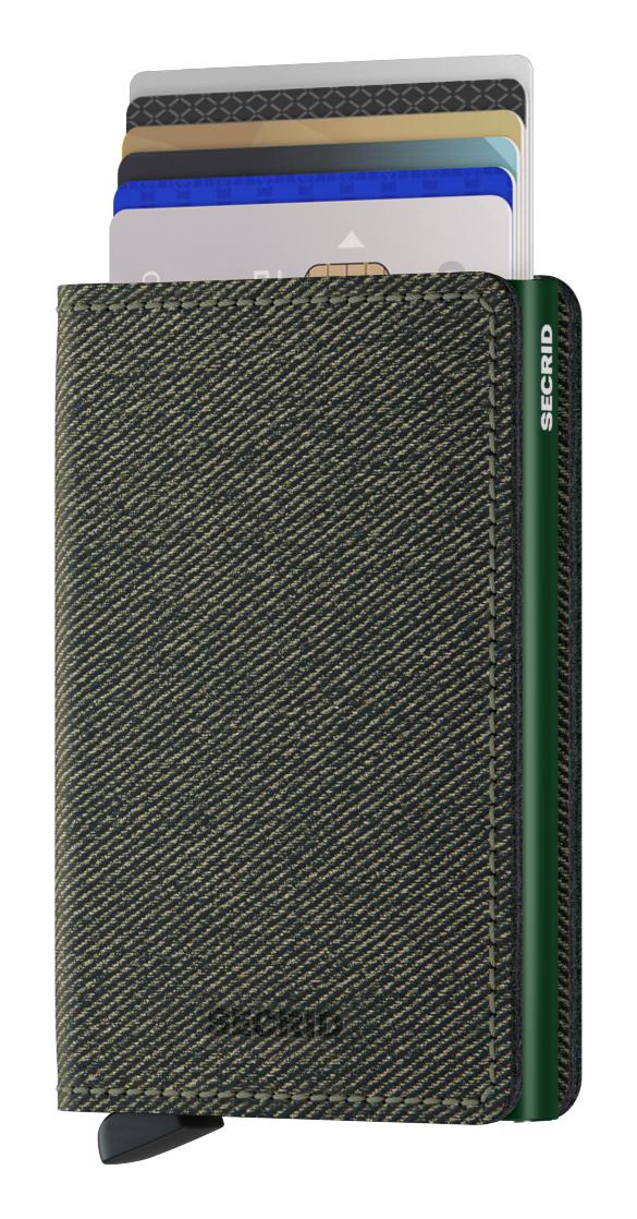 Secrid Slimwallet Twist Green.

priehradka pre 4 embosované či 6 hladkých kariet
priestor pro 6 extra kariet, bankovky, vizitky i účtenky
patentovaný mechanizmus pre ľahký prístup
vyrobené z európskej hovädzej usne